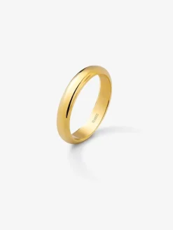 Alianza de oro amarillo de 18K