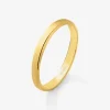Alianza de oro amarillo de 18K