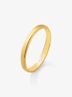 Alianza de oro amarillo de 18K