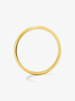 Alianza de oro amarillo de 18K