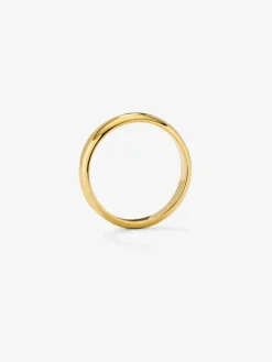 Alianza de oro amarillo de 18K