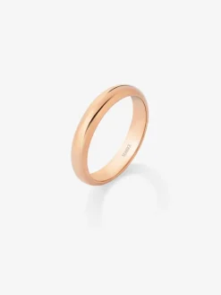 Alianza de oro rosa de 18K