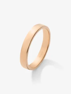 Alianza de oro rosa de 18K