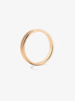 Alianza de oro rosa de 18K