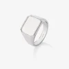 Anillo de sello grande de plata 925
