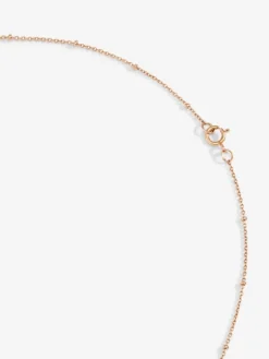 Colgante con estrellas de oro rosa de 18kt con diamantes