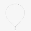 Colgante de cadena de plata 925 con perla australiana de 8,5 mm