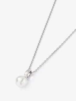 Colgante de cadena de plata 925 con perla australiana de 8,5 mm