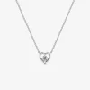 Colgante de grace de oro blanco con diamante