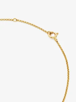 Colgante de oro amarillo de 18K con 29 diamantes en talla brillante con un total de 0,25 cts y forma de tigre