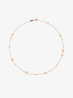 Colgante de oro rosa de 18kt