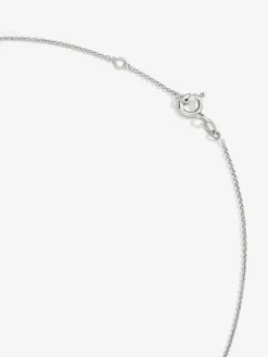 Colgante de oro rosa de 18K con diamante en talla brillante de 0,2 cts