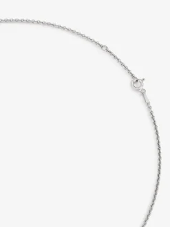 Colgante de plata 925 con topacio azul london en talla cushion