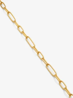 Collar de eslabones de oro amarillo de 18K con perla australiana de 11,5 mm