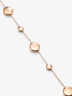 Collar de oro rosa de 18K