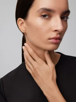 Pendientes de oro amarillo de 18K