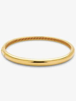 Pulsera de oro amarillo de 18K con diamante en talla brillante de 0,02 cts