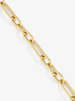 Pulsera eslabones grande oro amarillo de 18K
