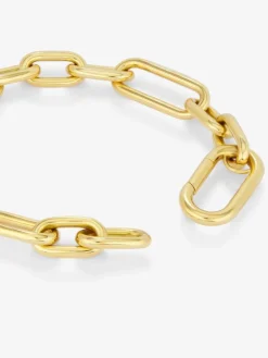 Pulsera eslabones grande oro amarillo de 18K