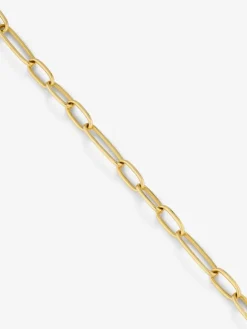 Pulsera eslabones mediana de oro amarillo de 18K