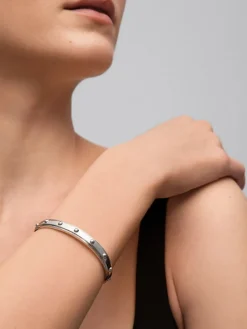 Pulsera r&iacute;gida de plata 925