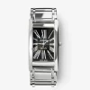 Reloj de acero inoxidable con cristal de zafiro y movimiento de cuarzo